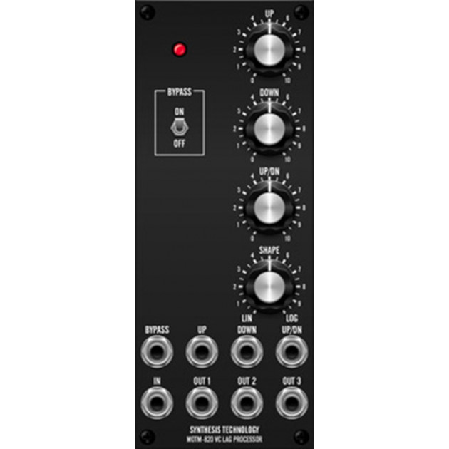 synthesis technology MOTM-820 vc lag, (MOTM820MASTER) by synthcube.com